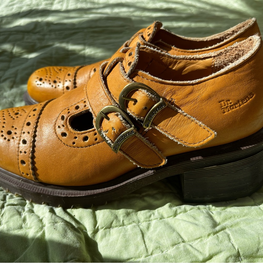 Dr. Martens Woman’s Tan Leather Shoes